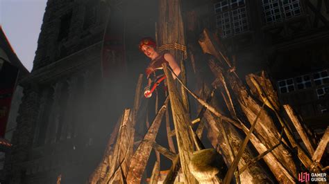 Pyres of novigrad  From Witcher 3 the wild hunt, Triss Merigold in the quest Pyres of Novigrad